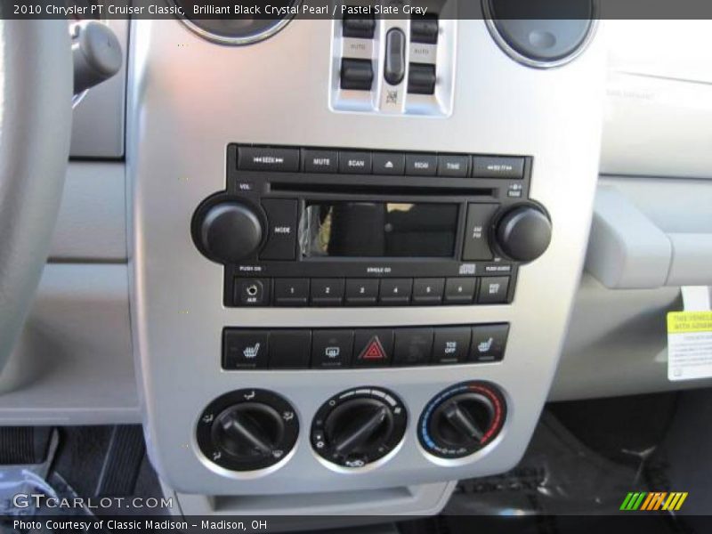 Brilliant Black Crystal Pearl / Pastel Slate Gray 2010 Chrysler PT Cruiser Classic