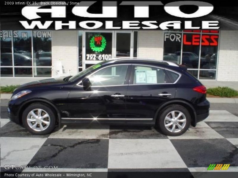 Black Obsidian / Stone 2009 Infiniti EX 35