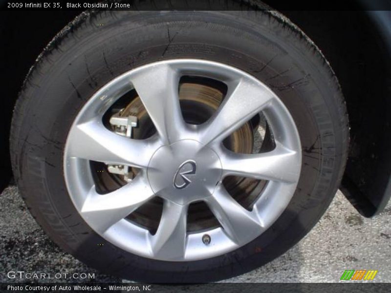 Black Obsidian / Stone 2009 Infiniti EX 35