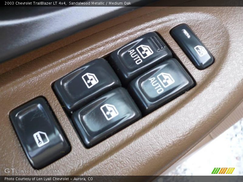 Sandalwood Metallic / Medium Oak 2003 Chevrolet TrailBlazer LT 4x4