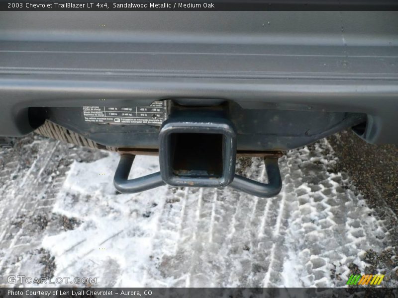 Sandalwood Metallic / Medium Oak 2003 Chevrolet TrailBlazer LT 4x4