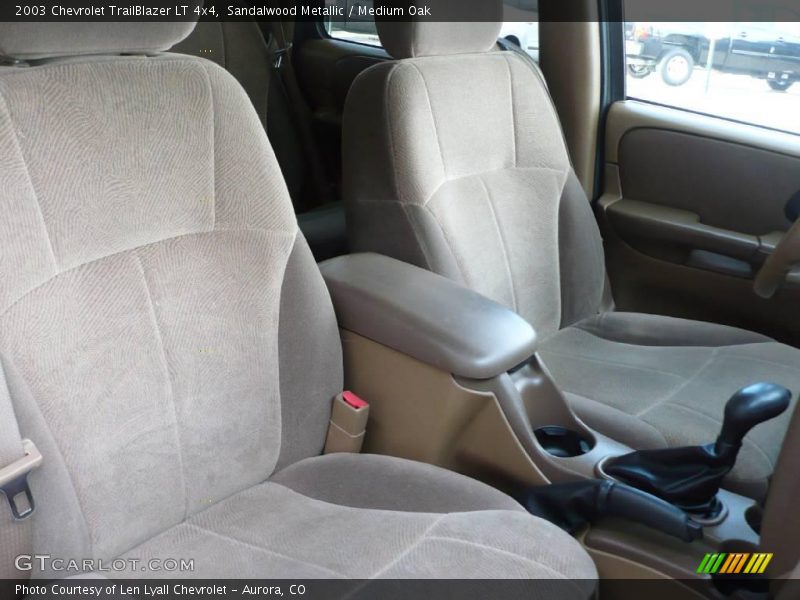 Sandalwood Metallic / Medium Oak 2003 Chevrolet TrailBlazer LT 4x4