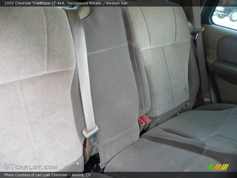 Sandalwood Metallic / Medium Oak 2003 Chevrolet TrailBlazer LT 4x4