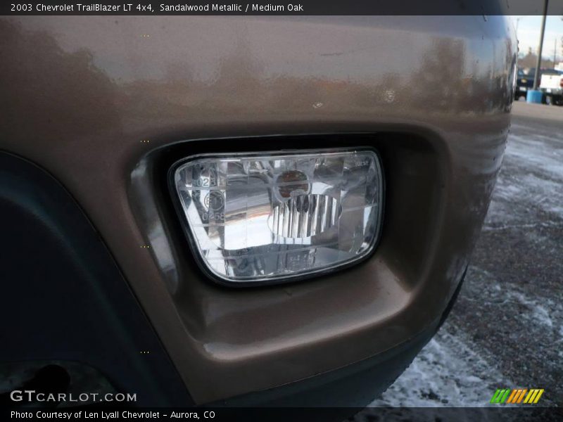 Sandalwood Metallic / Medium Oak 2003 Chevrolet TrailBlazer LT 4x4