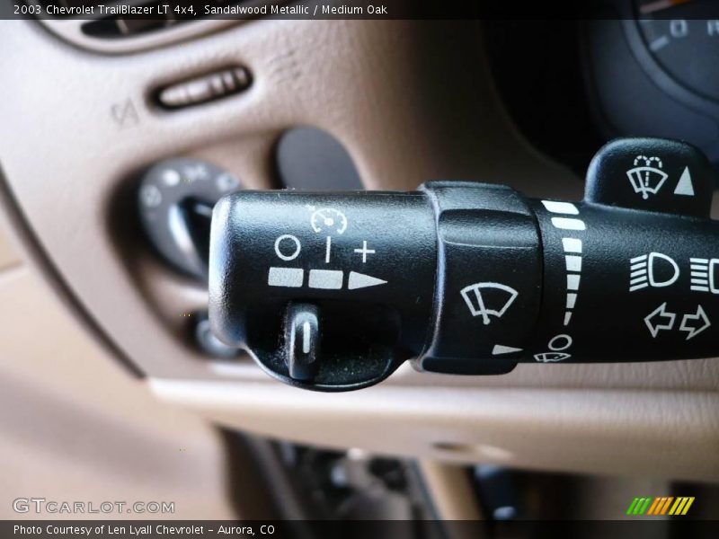 Sandalwood Metallic / Medium Oak 2003 Chevrolet TrailBlazer LT 4x4