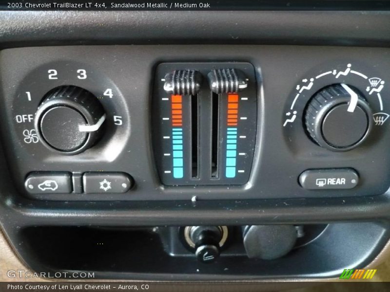 Sandalwood Metallic / Medium Oak 2003 Chevrolet TrailBlazer LT 4x4