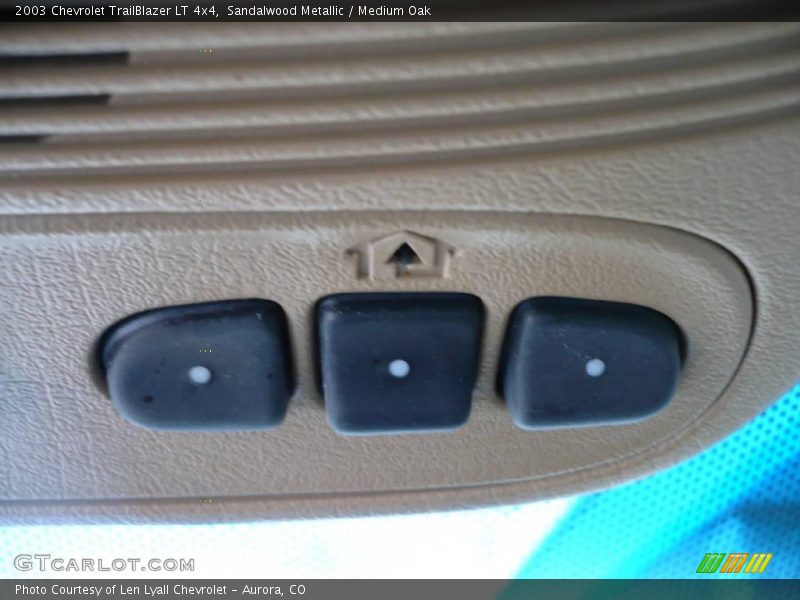 Sandalwood Metallic / Medium Oak 2003 Chevrolet TrailBlazer LT 4x4