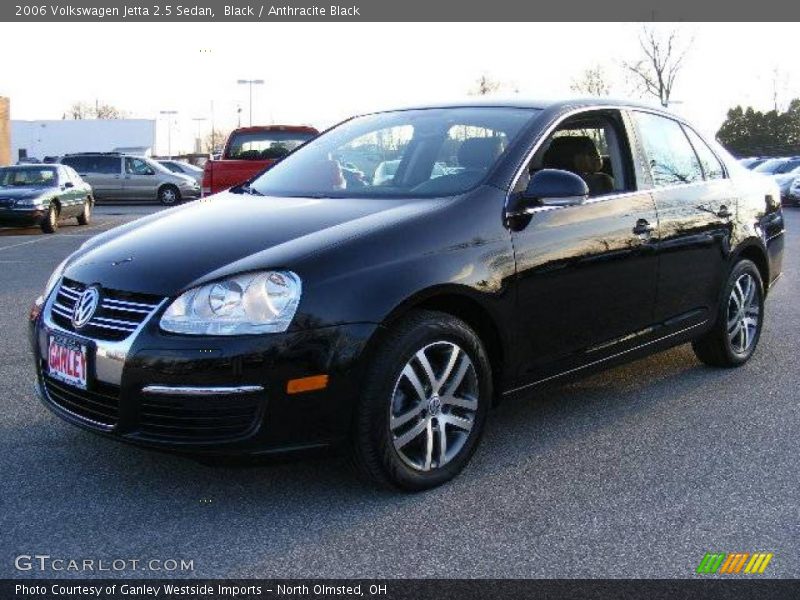 Black / Anthracite Black 2006 Volkswagen Jetta 2.5 Sedan