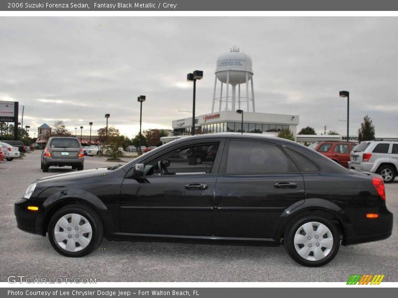Fantasy Black Metallic / Grey 2006 Suzuki Forenza Sedan