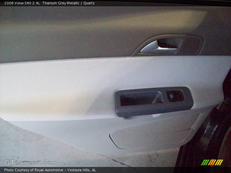 Titanium Grey Metallic / Quartz 2008 Volvo S40 2.4i