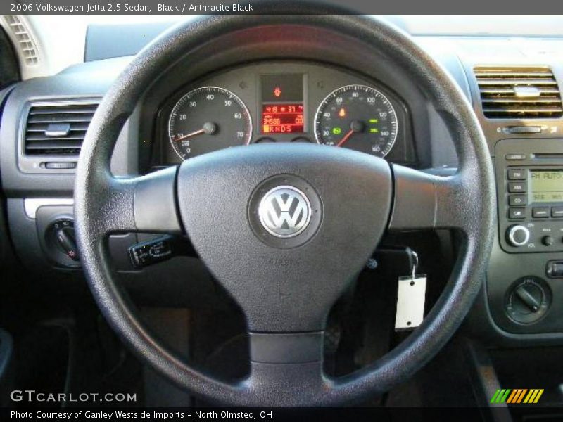 Black / Anthracite Black 2006 Volkswagen Jetta 2.5 Sedan