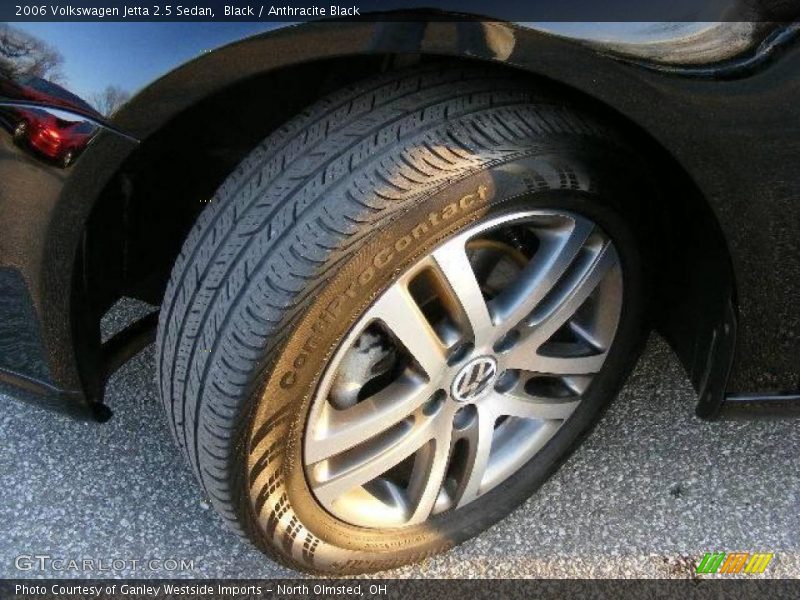 Black / Anthracite Black 2006 Volkswagen Jetta 2.5 Sedan