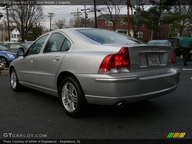 Silver Metallic / Graphite 2008 Volvo S60 2.5T