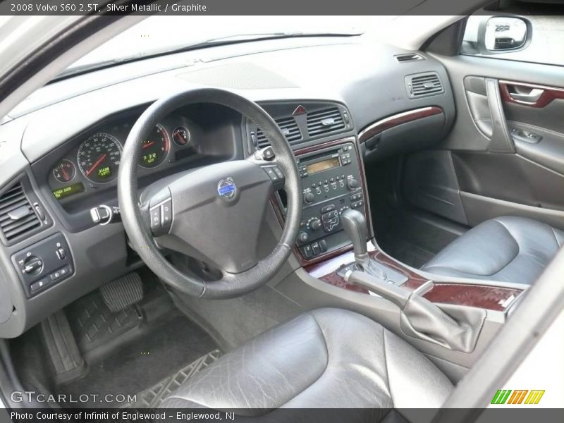 Silver Metallic / Graphite 2008 Volvo S60 2.5T