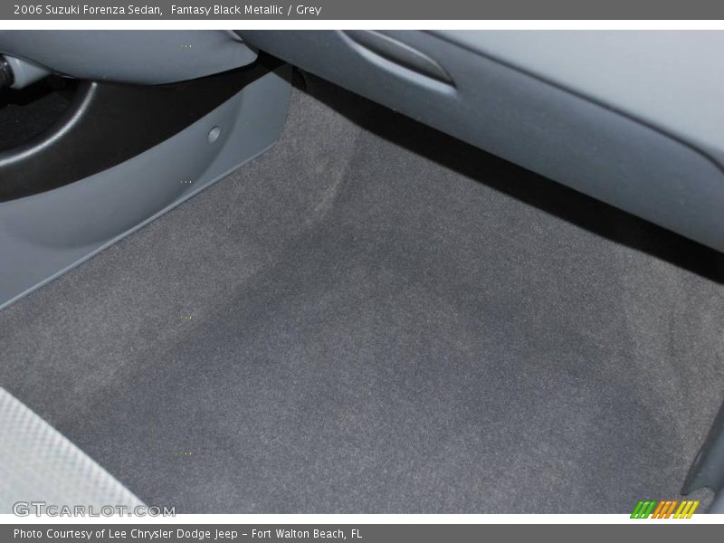 Fantasy Black Metallic / Grey 2006 Suzuki Forenza Sedan
