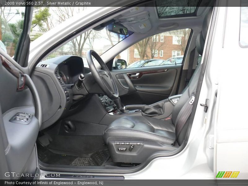 Silver Metallic / Graphite 2008 Volvo S60 2.5T
