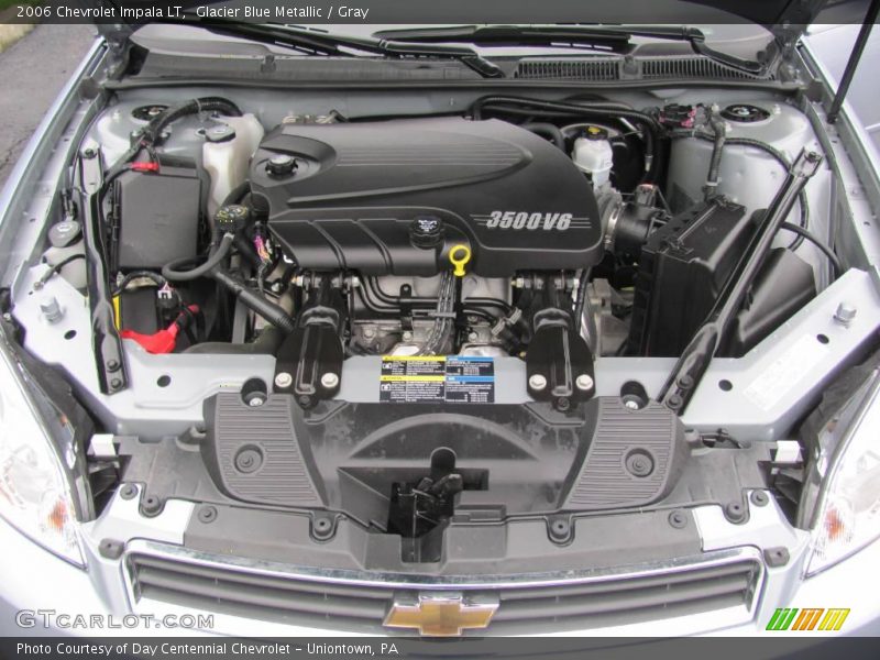 Glacier Blue Metallic / Gray 2006 Chevrolet Impala LT