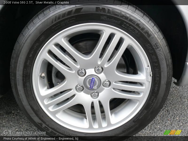 Silver Metallic / Graphite 2008 Volvo S60 2.5T
