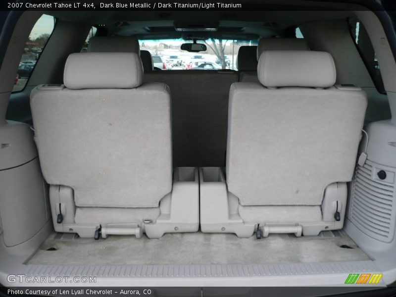 Dark Blue Metallic / Dark Titanium/Light Titanium 2007 Chevrolet Tahoe LT 4x4