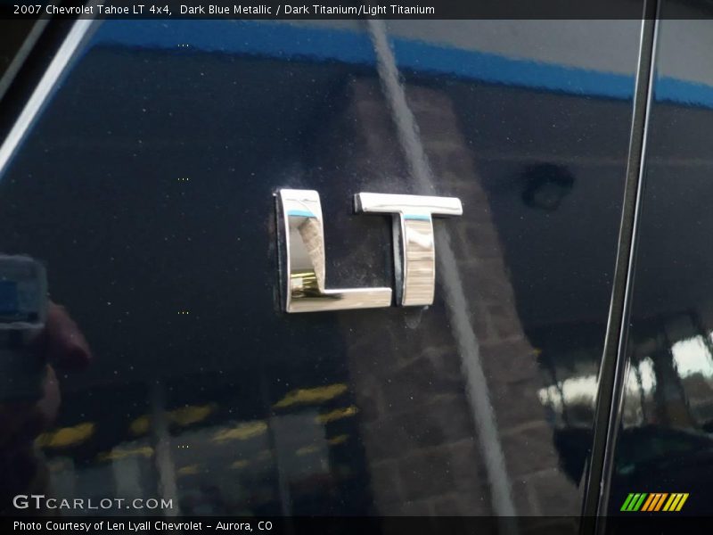Dark Blue Metallic / Dark Titanium/Light Titanium 2007 Chevrolet Tahoe LT 4x4