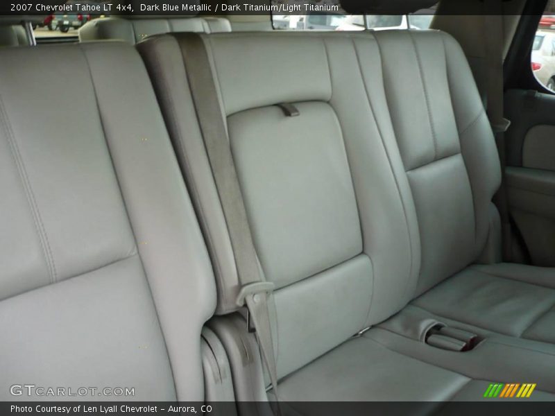 Dark Blue Metallic / Dark Titanium/Light Titanium 2007 Chevrolet Tahoe LT 4x4