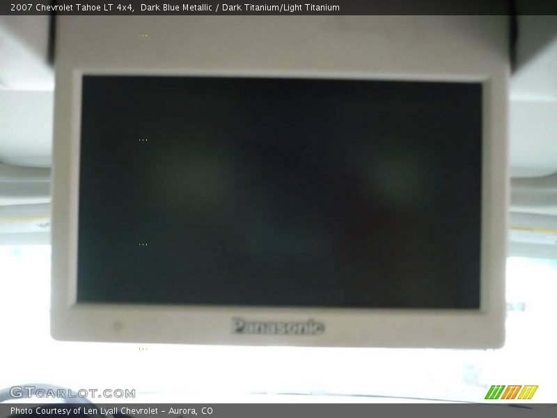 Dark Blue Metallic / Dark Titanium/Light Titanium 2007 Chevrolet Tahoe LT 4x4