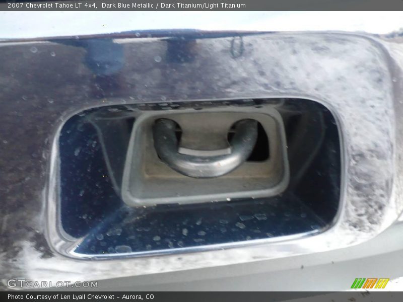 Dark Blue Metallic / Dark Titanium/Light Titanium 2007 Chevrolet Tahoe LT 4x4