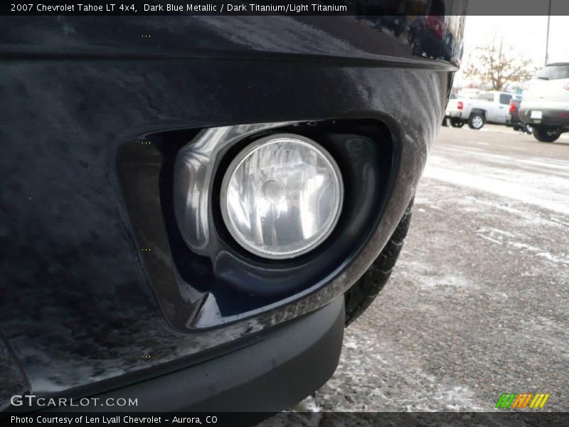 Dark Blue Metallic / Dark Titanium/Light Titanium 2007 Chevrolet Tahoe LT 4x4