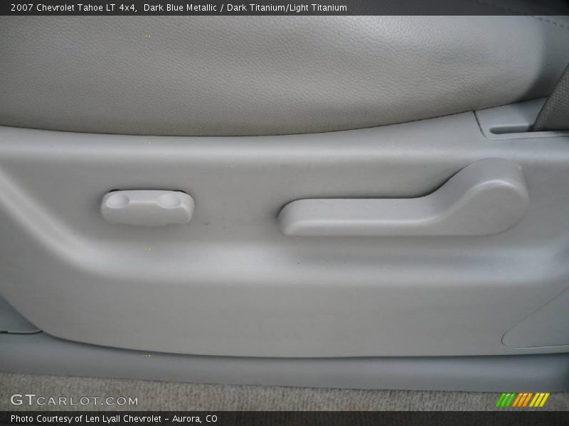 Dark Blue Metallic / Dark Titanium/Light Titanium 2007 Chevrolet Tahoe LT 4x4