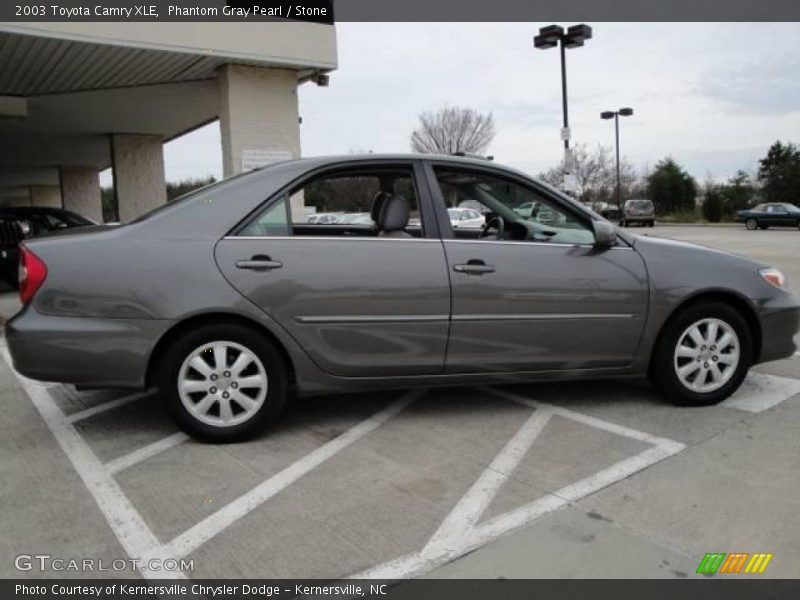 Phantom Gray Pearl / Stone 2003 Toyota Camry XLE