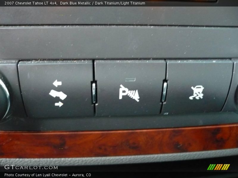 Dark Blue Metallic / Dark Titanium/Light Titanium 2007 Chevrolet Tahoe LT 4x4