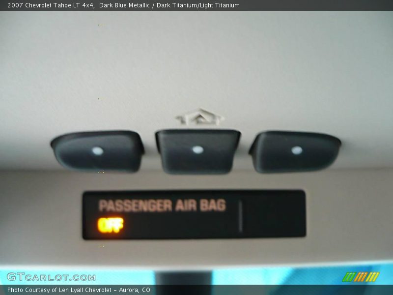 Dark Blue Metallic / Dark Titanium/Light Titanium 2007 Chevrolet Tahoe LT 4x4