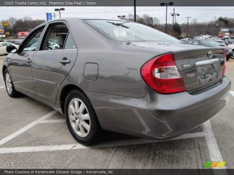 Phantom Gray Pearl / Stone 2003 Toyota Camry XLE