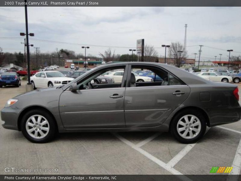 Phantom Gray Pearl / Stone 2003 Toyota Camry XLE