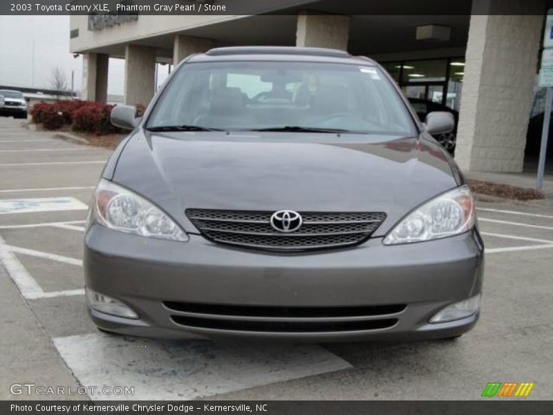 Phantom Gray Pearl / Stone 2003 Toyota Camry XLE