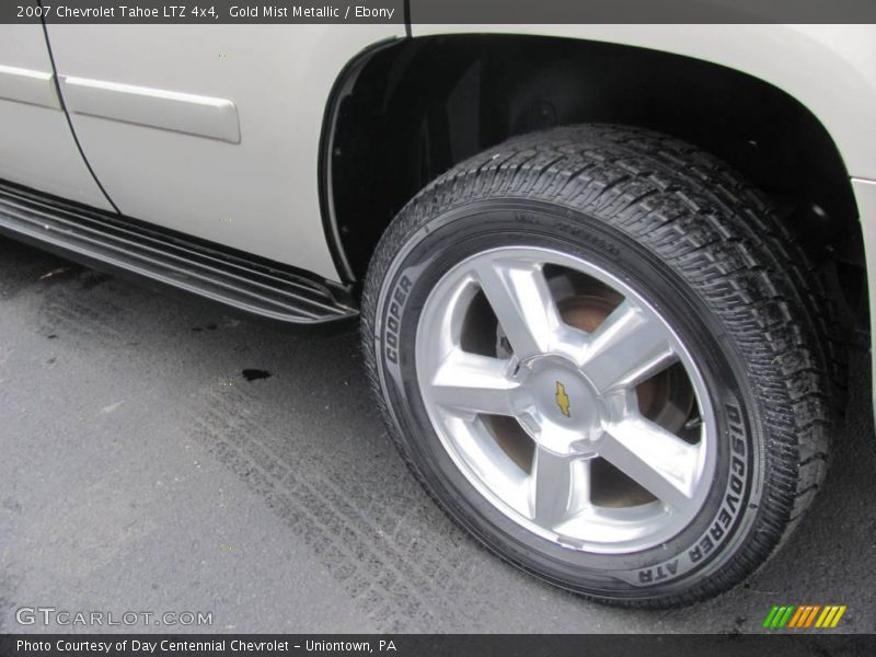 Gold Mist Metallic / Ebony 2007 Chevrolet Tahoe LTZ 4x4