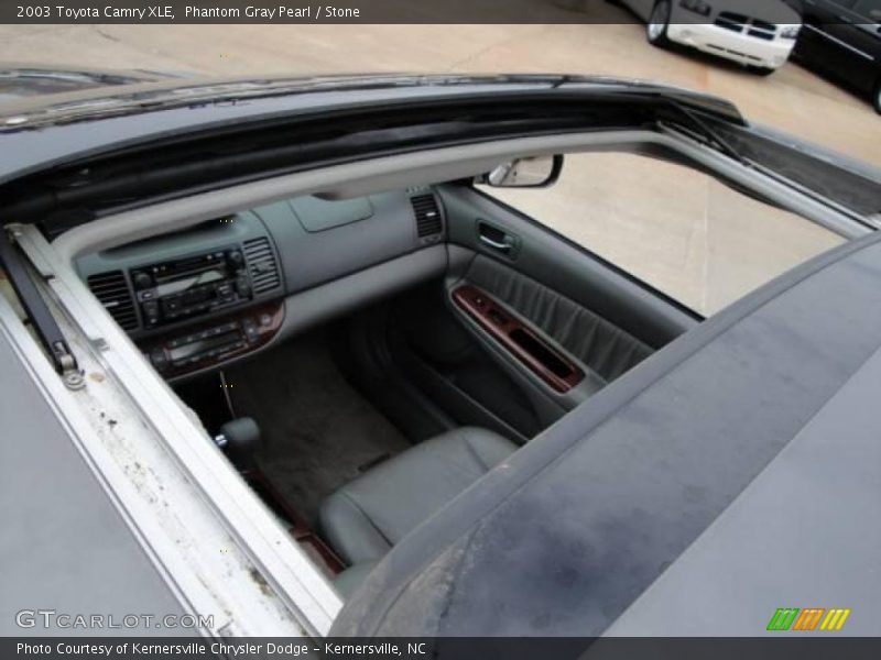 Phantom Gray Pearl / Stone 2003 Toyota Camry XLE