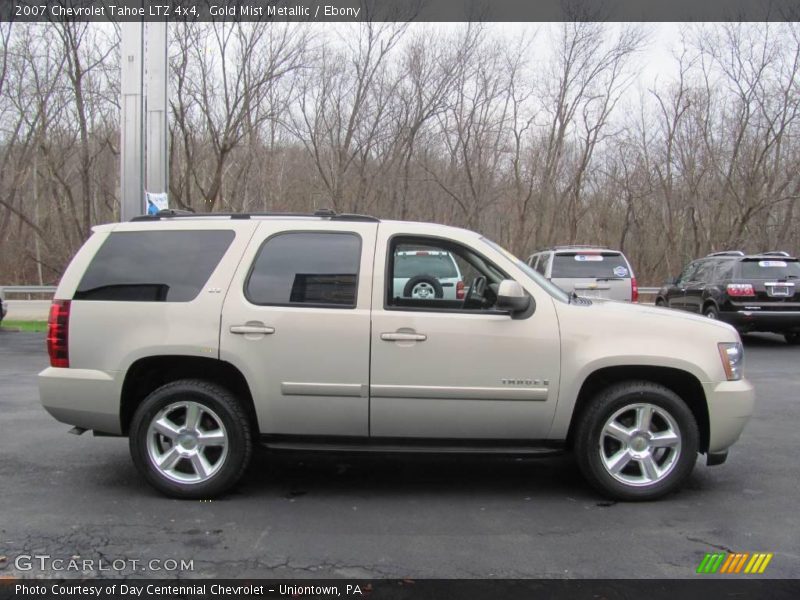 Gold Mist Metallic / Ebony 2007 Chevrolet Tahoe LTZ 4x4