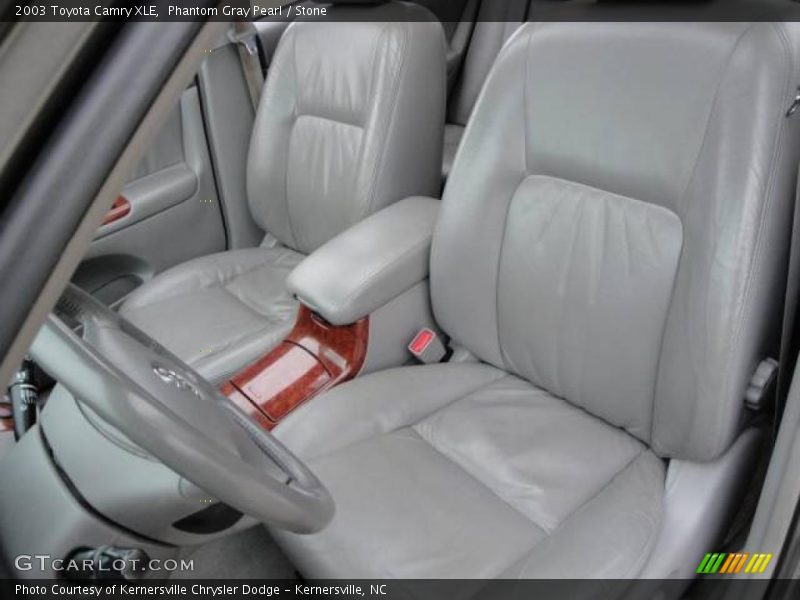 Phantom Gray Pearl / Stone 2003 Toyota Camry XLE