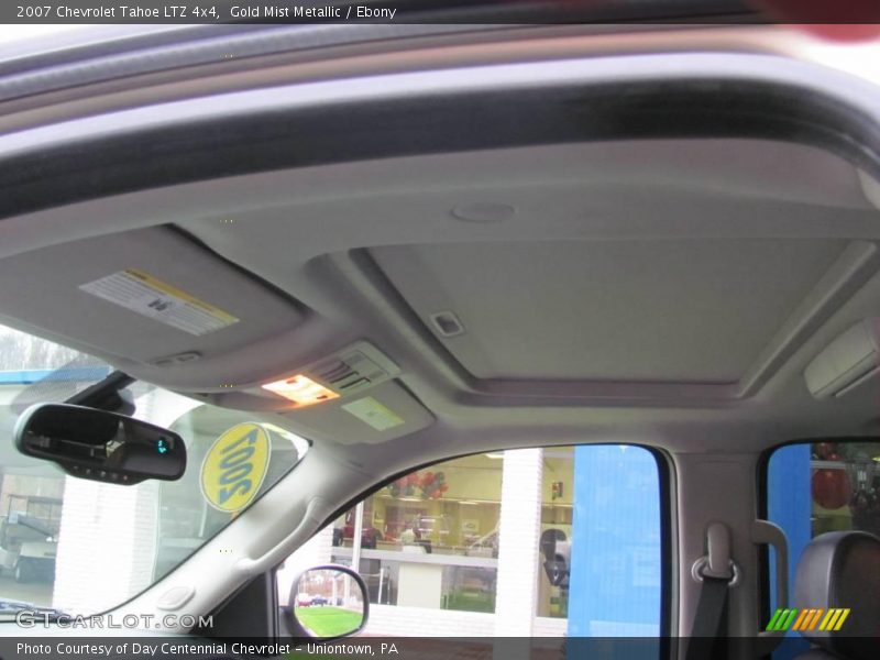 Gold Mist Metallic / Ebony 2007 Chevrolet Tahoe LTZ 4x4