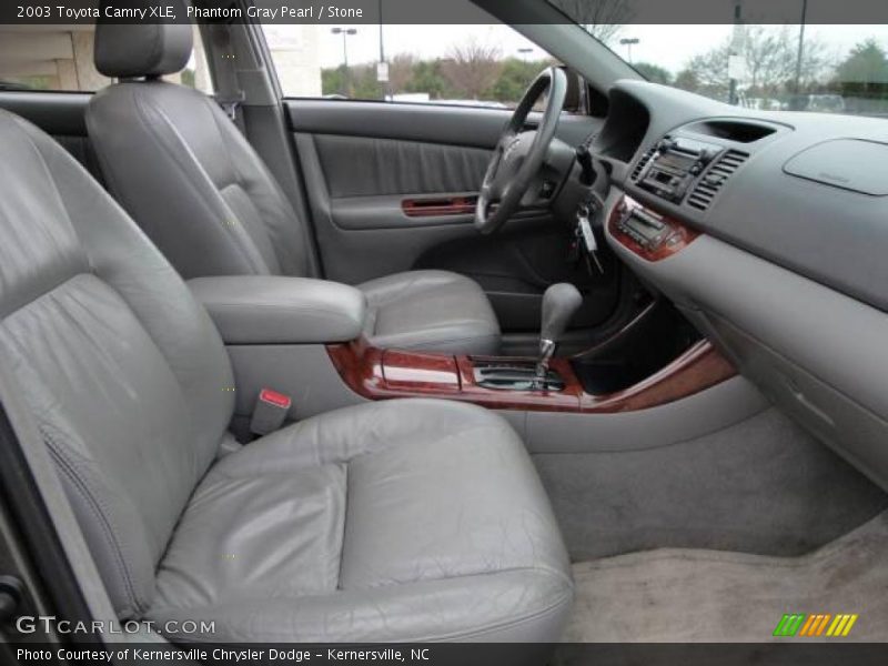 Phantom Gray Pearl / Stone 2003 Toyota Camry XLE