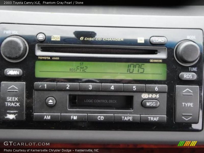 Phantom Gray Pearl / Stone 2003 Toyota Camry XLE