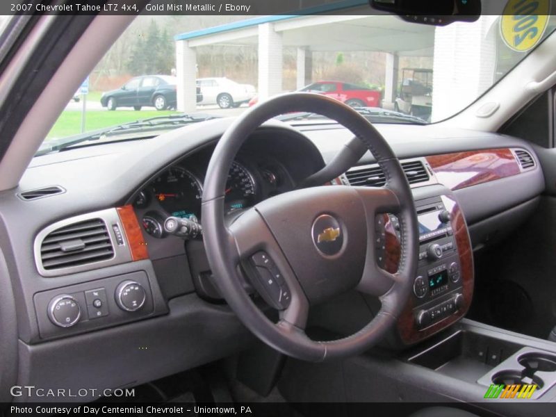 Gold Mist Metallic / Ebony 2007 Chevrolet Tahoe LTZ 4x4