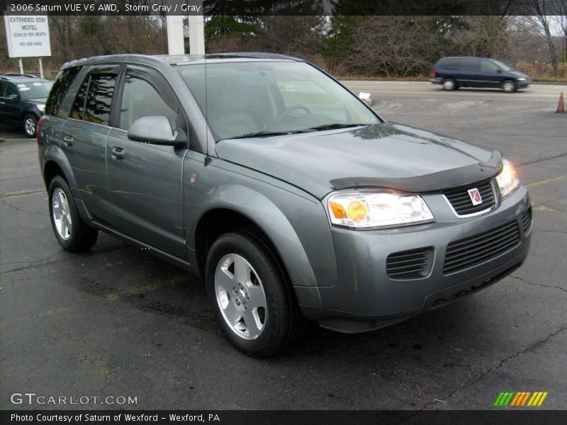 Storm Gray / Gray 2006 Saturn VUE V6 AWD