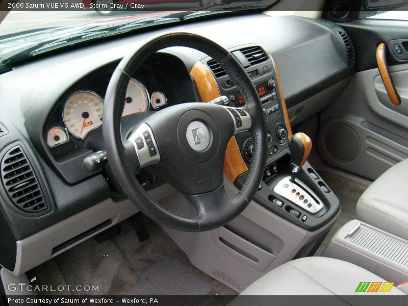 Storm Gray / Gray 2006 Saturn VUE V6 AWD