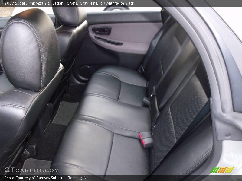 Crystal Gray Metallic / Anthracite Black 2007 Subaru Impreza 2.5i Sedan