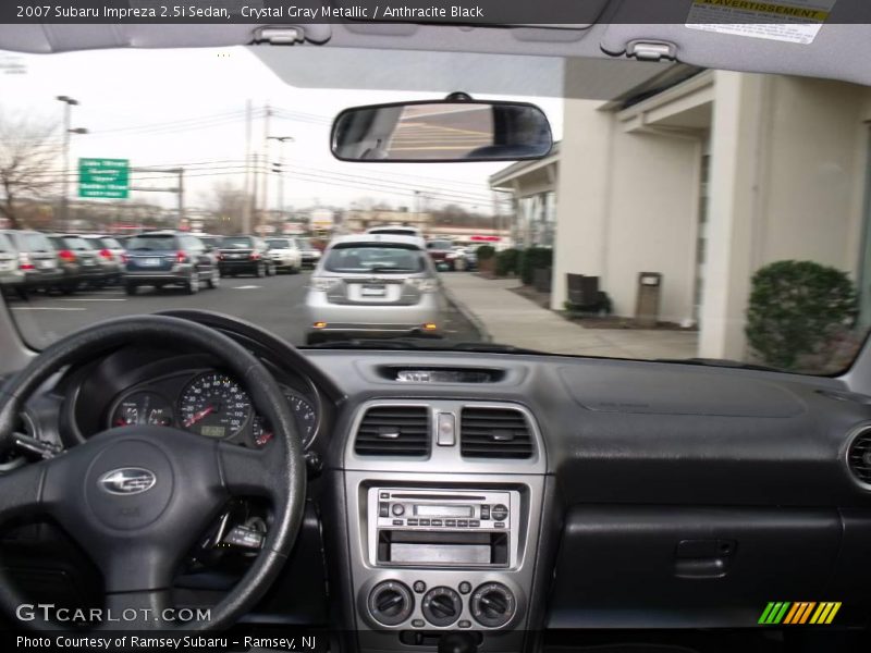 Crystal Gray Metallic / Anthracite Black 2007 Subaru Impreza 2.5i Sedan