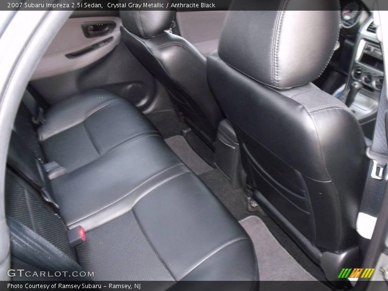Crystal Gray Metallic / Anthracite Black 2007 Subaru Impreza 2.5i Sedan