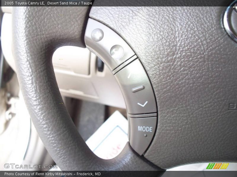 Desert Sand Mica / Taupe 2005 Toyota Camry LE