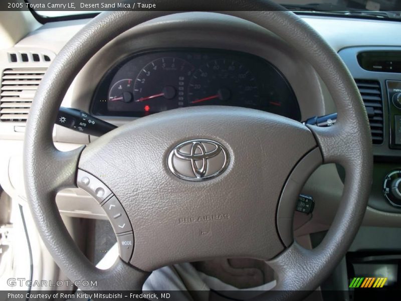 Desert Sand Mica / Taupe 2005 Toyota Camry LE